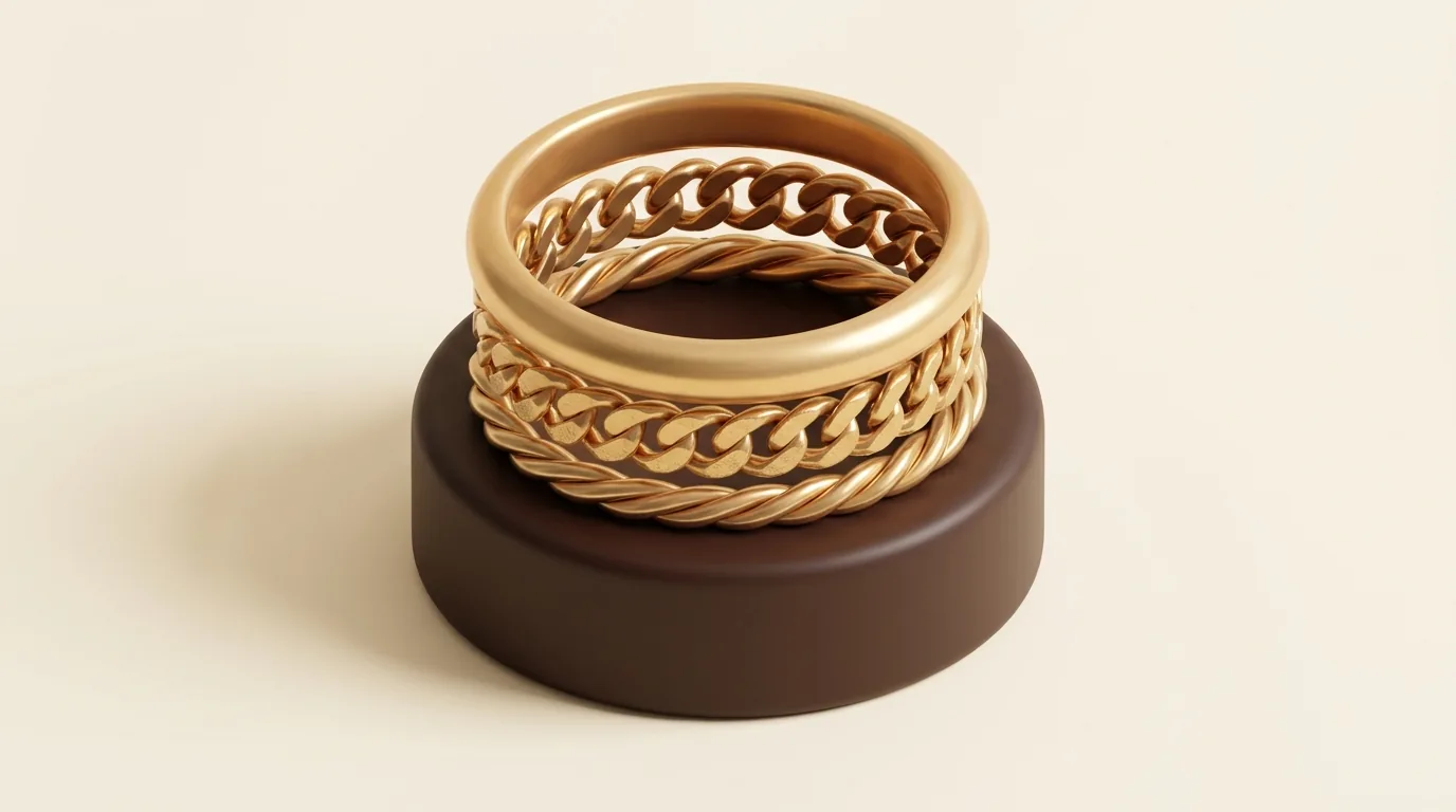 Bracelets en or : jonc, gourmette et bracelet torsadé